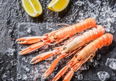 Langoustines cuites Les Naturels Carrefour
